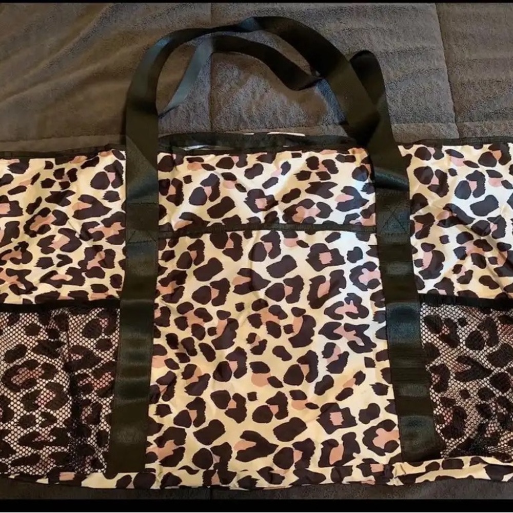 Leopard Print beach Bag (new)